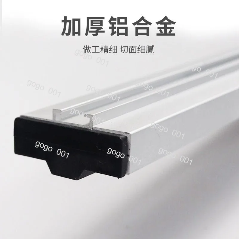 Circular Saw Track Clamp Kit, Aluminum Guide Rail for Straight Cuts, Woodworking Fixture for Sheet Material view 3