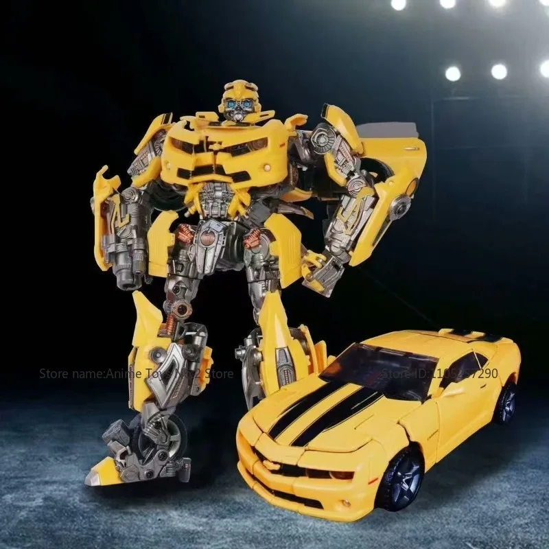 Transformando brinquedo robô filme estúdio série ww01ko bumblebee ação boneca presente de aniversário modelo colecionável caixa original presente na moda