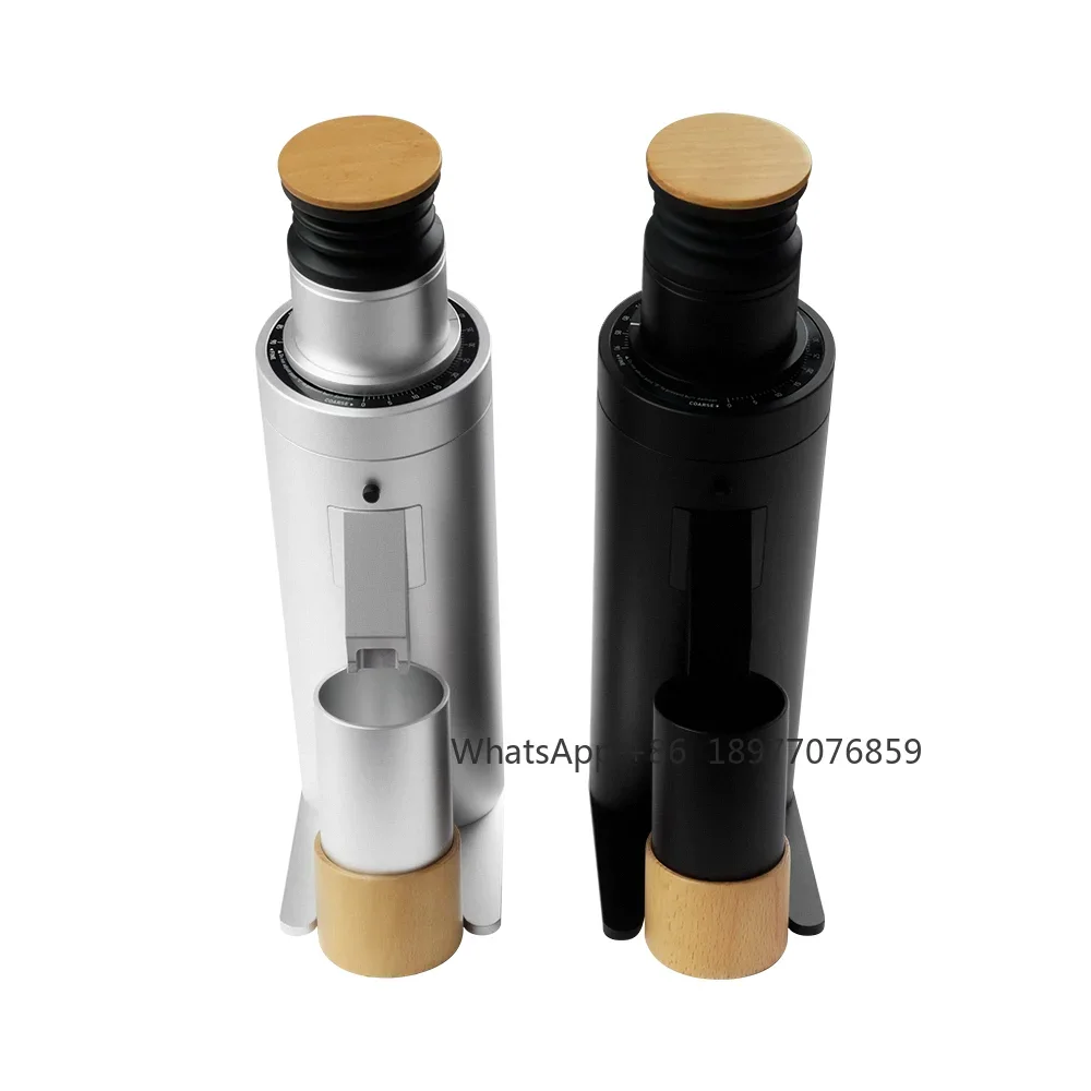 

2025DC63 Home Coffee Grinder High Appearance Level Aluminum Alloy Body Conical Burr Stainless Steel Home Coffee Machine
