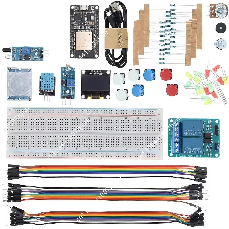 ESP32 ESP-32S WIFI Development Board Basic Starter Kit DIP Package Electronic Parts Tutorial Box Single Board Computer DIY