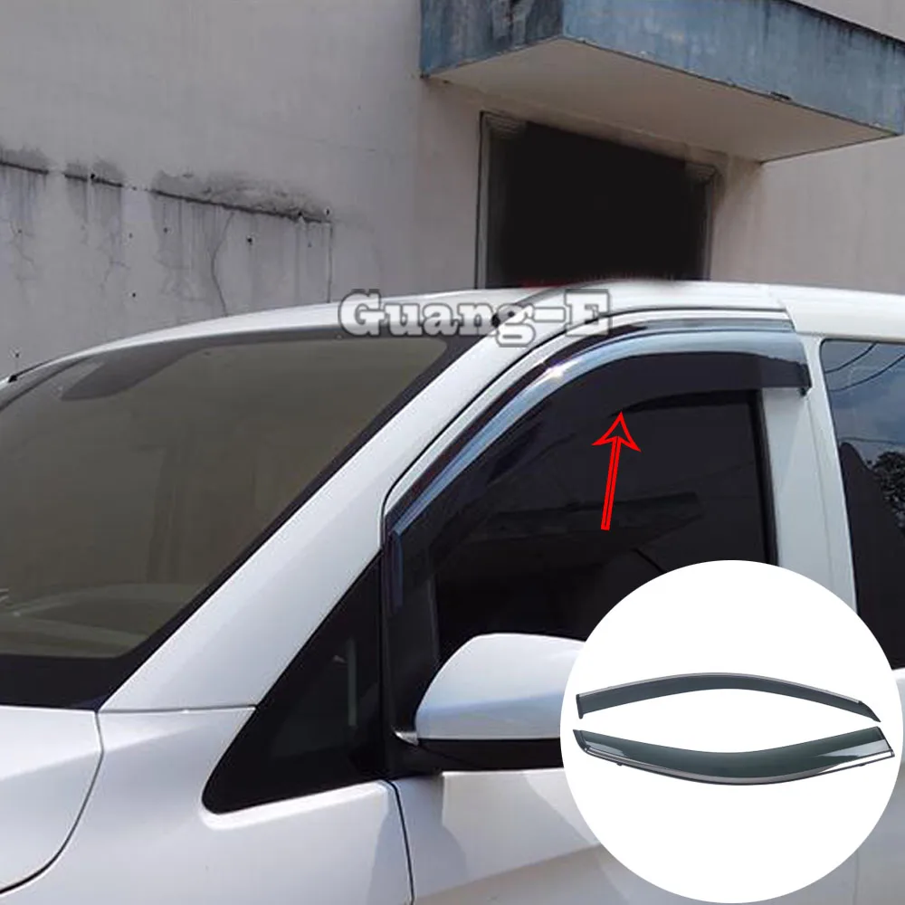 

Car Window Visor Sun Shade Rain Guard Trim Cover Auto Exterior Accessories For Benz Vito W447 2016 2017 2018 2019 2020 2021 2022