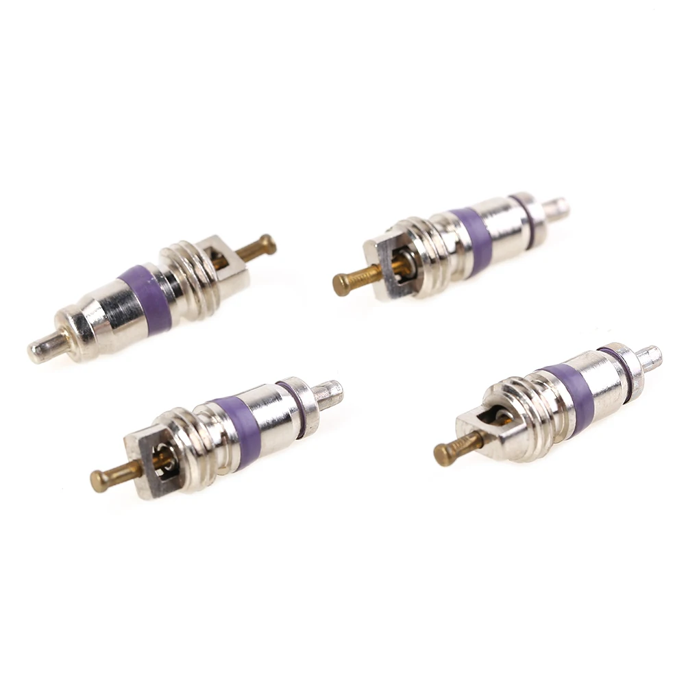 Noyaux de Valve de climatisation A/C en cuivre R134a, 10 pièces, composants universels de réparation extérieurs Automobile