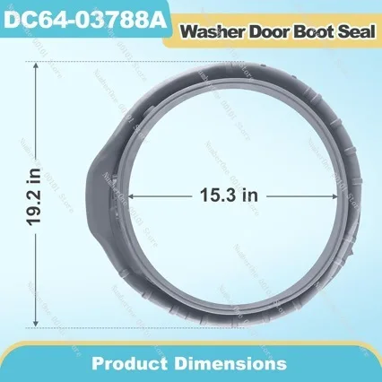 DC64-03788A Drum washing machine door seal, sealing ring, rubber ring rubber ring pad, washing machine window mat accessories