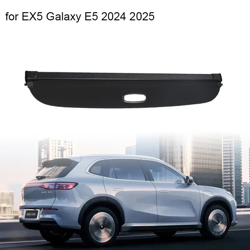 

Trunk Curtain Cover Organizer For Geely EX5 Galaxy E5 2024 2025 Proton eMas 7 Trunk Rear Rack Partition Shelter Shield Shade