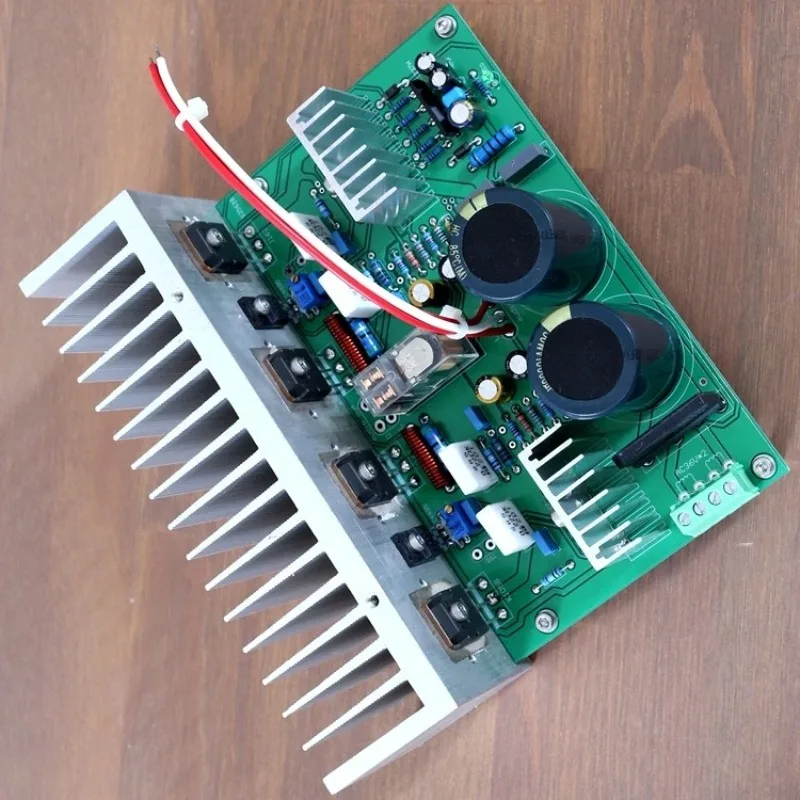 UPC1342V 150w * 2 dual-channel HiFi class A and B rear-stage power amplifier, with radiator