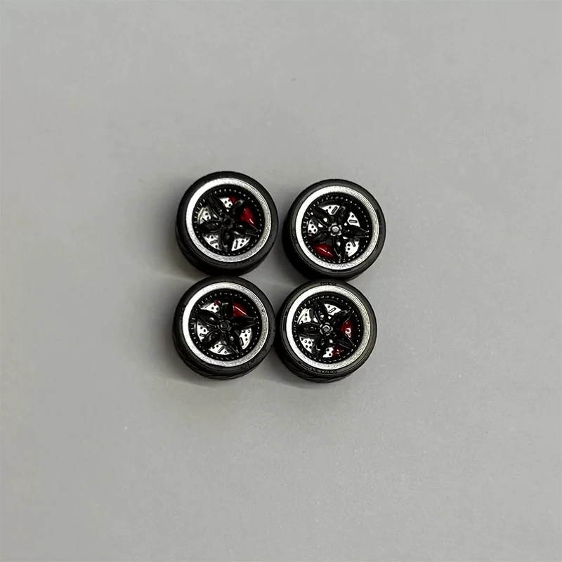 1:64 Dynamic Bearing Hub Diameter 9.7mm/10.2mm/10.5mm/10.9mm Suitable for Car Model Modification Accessories view 6