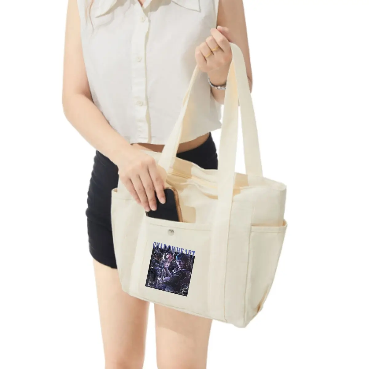 Shadowheart Fantasy Art  Student Art Single-shoulder Bag