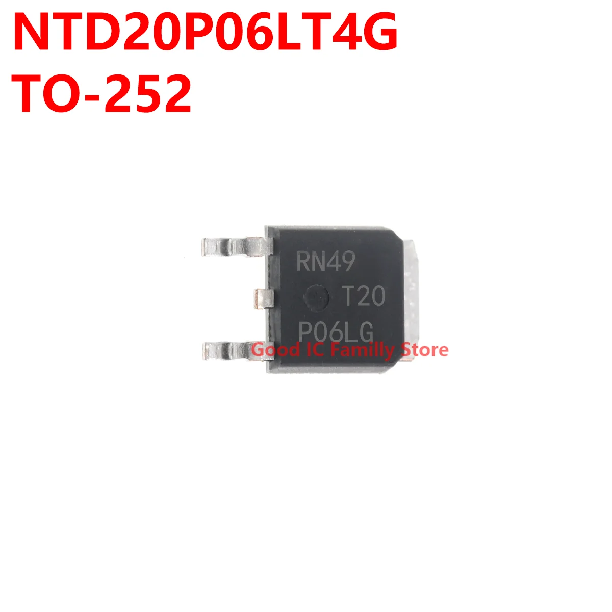 

10PCS NTD20P06LT4G TO-252