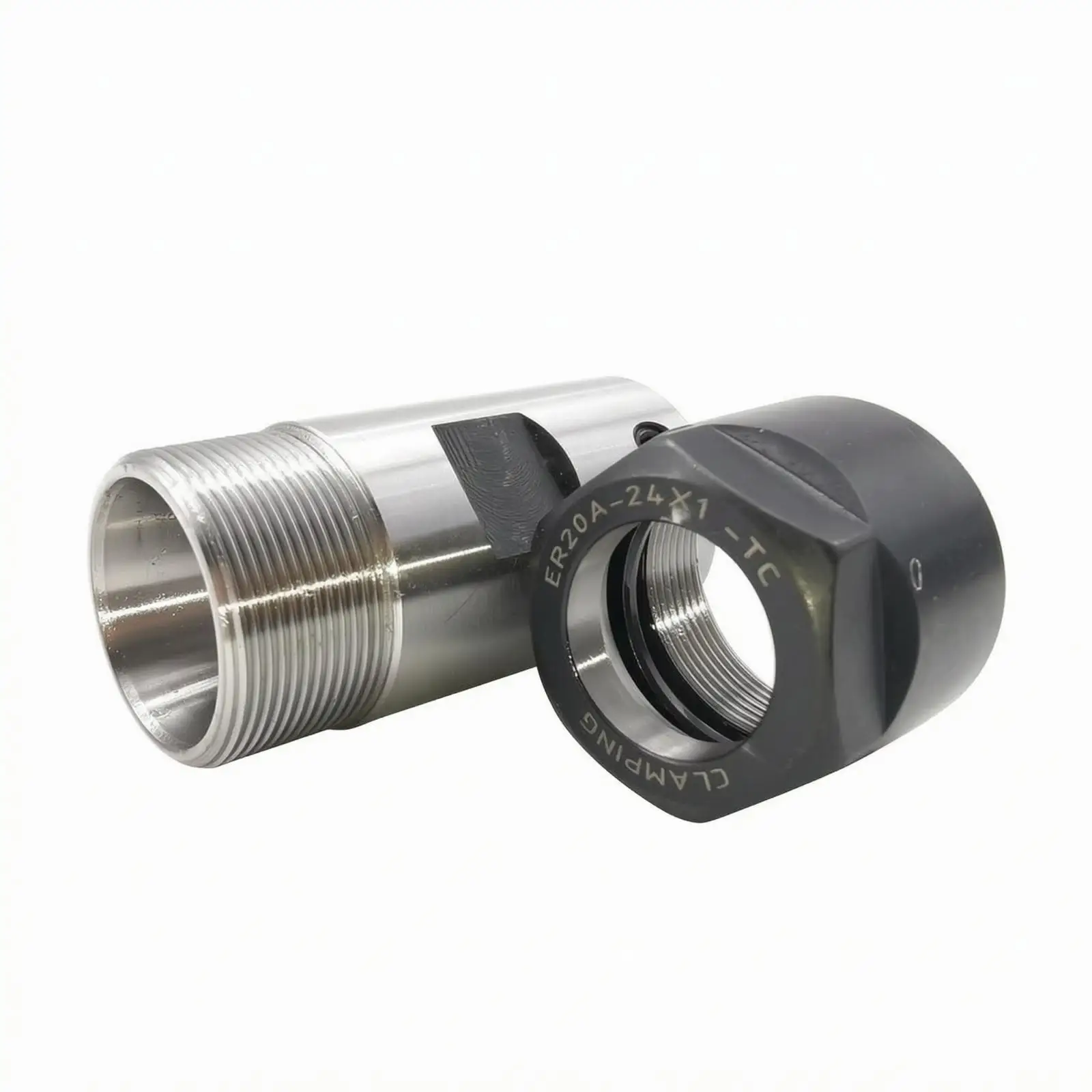 Motor Spindle Adapter Rigid Threaded Tool Holder Extension for Machinists
