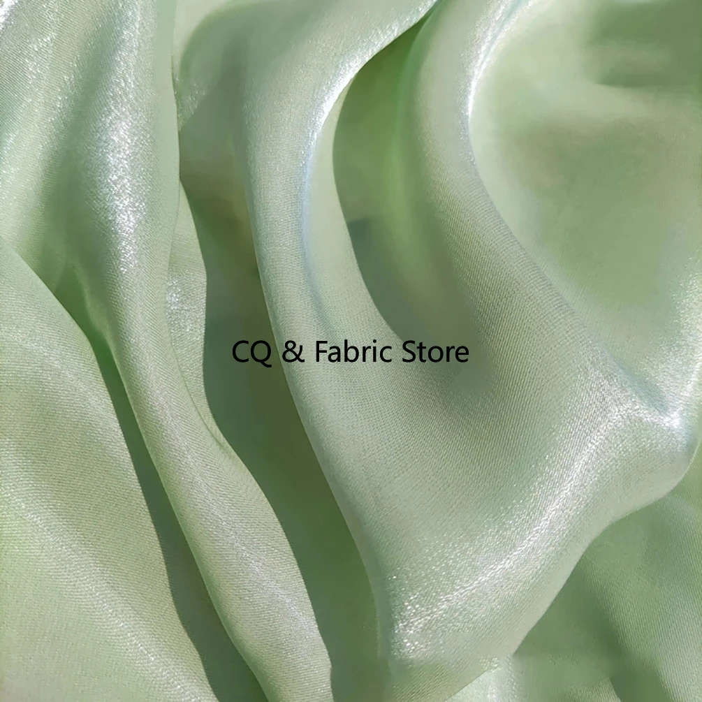 الملونة بلون الأورجانزا النسيج الغزل الأورجانزا فستان الزفاف فستان Diy بها بنفسك الخياطة النسيج لوليتا تنورة بالمتر