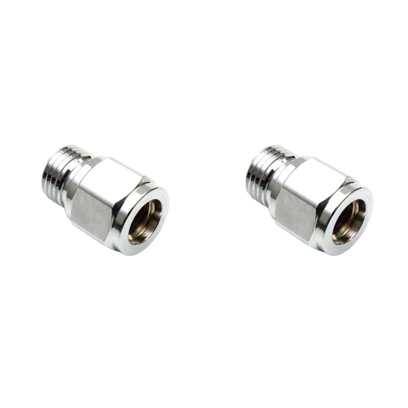 2X Scuba Diving Adapter Equipment Dive 3/8-24 Female To Male 9/16-18 Connctor Diving Adaptor