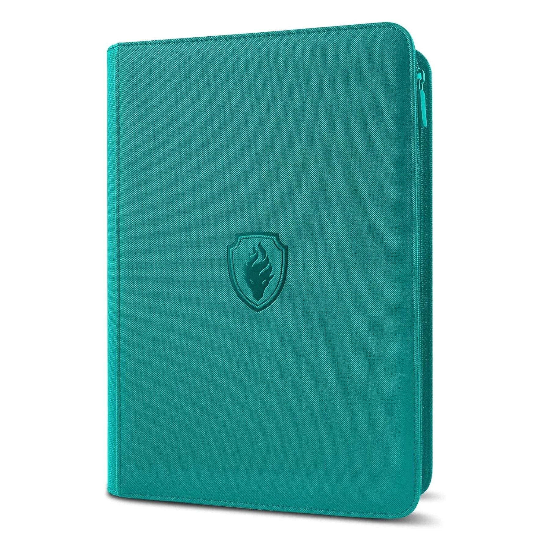 9-pocket ritskaartbinder, 360 ruilkaarthouderboek, premium PU-cover ritssluiting voor kaarten, duurzame kaart met zijlader