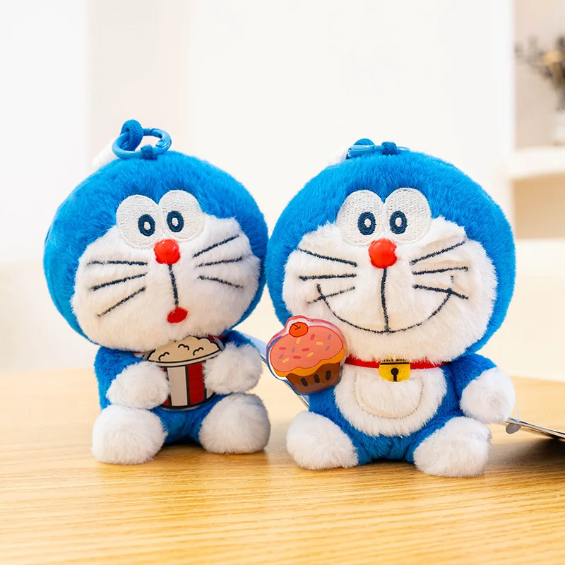 Original With Tag Doraemon Plushies Lovely Stuffed Happy Birthday Doraemon Plushies pendant Doraemon Doll Gifts Girl
