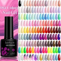 Esmalte de uñas en gel LILYCUTE 7ml 184 colores
