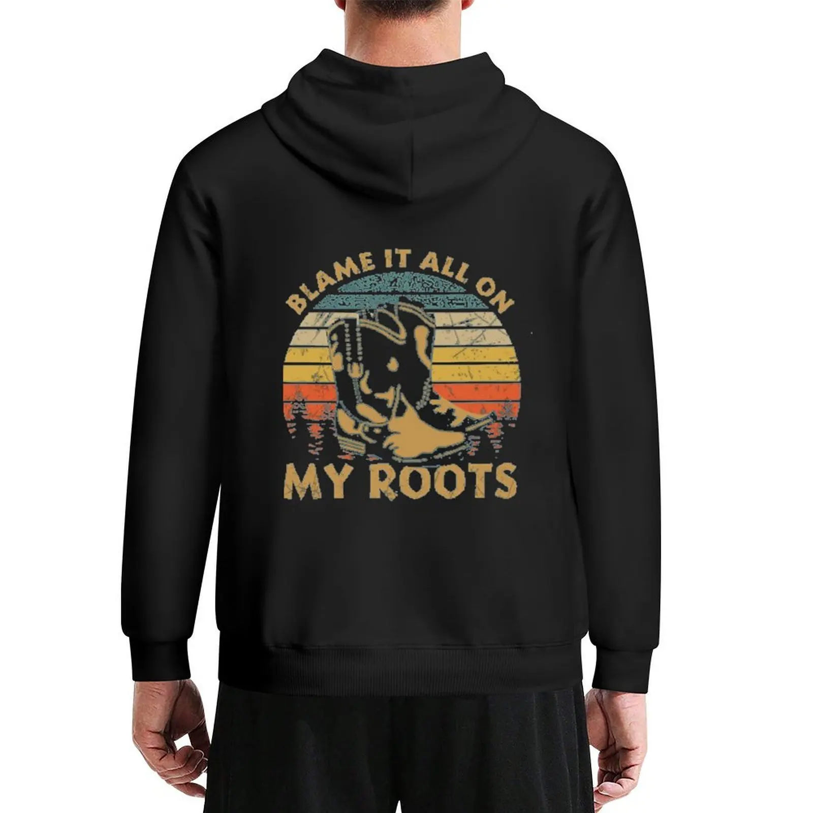 

Vintage Garth Tees Brooks Hoodie men clothes japanese style fashion men korean style clothes man hoodie