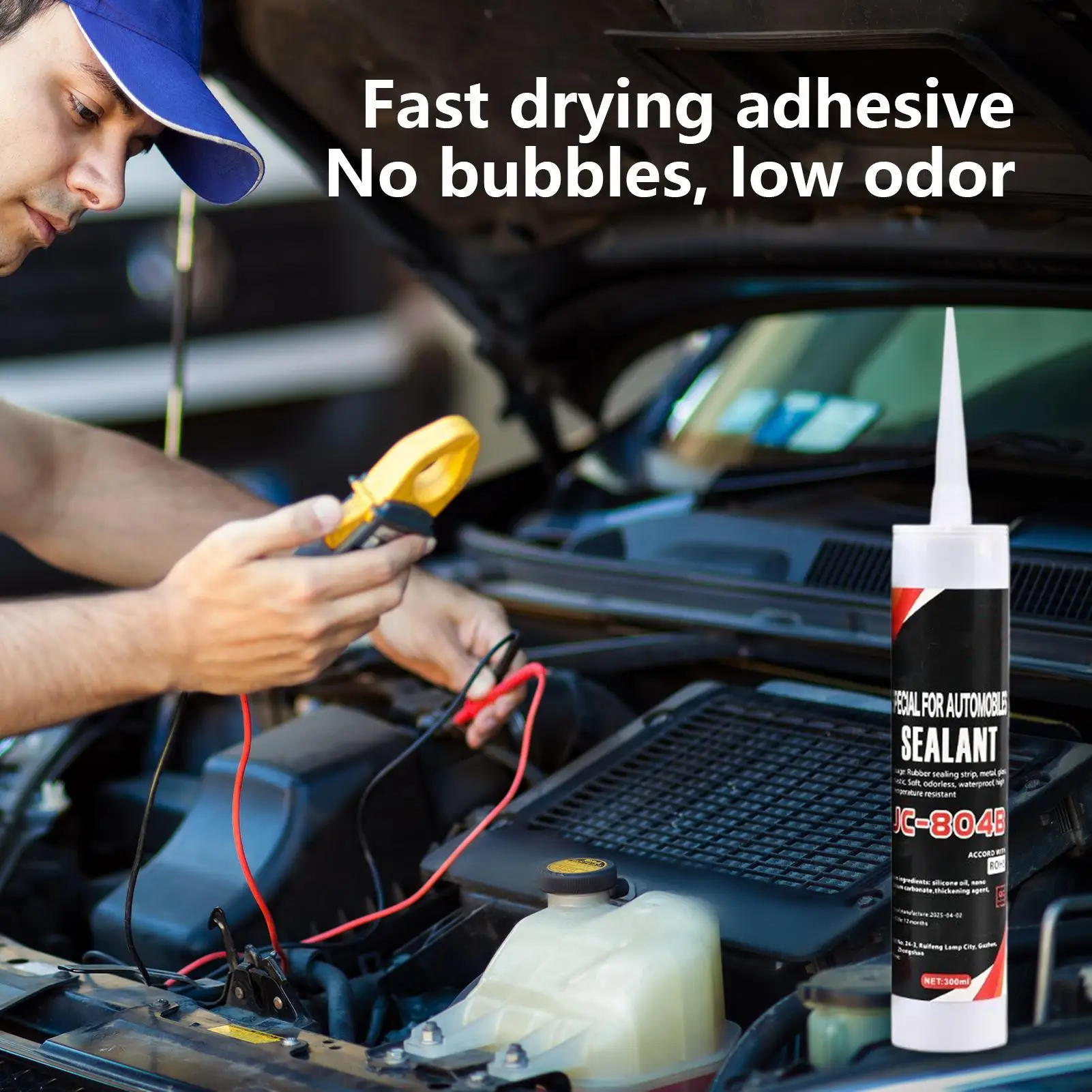 Car Sealant 300ml High Strength Car Glass Sealant Leakproof Crack Proof Repair Glue Waterproof Automotive Accessories for Window