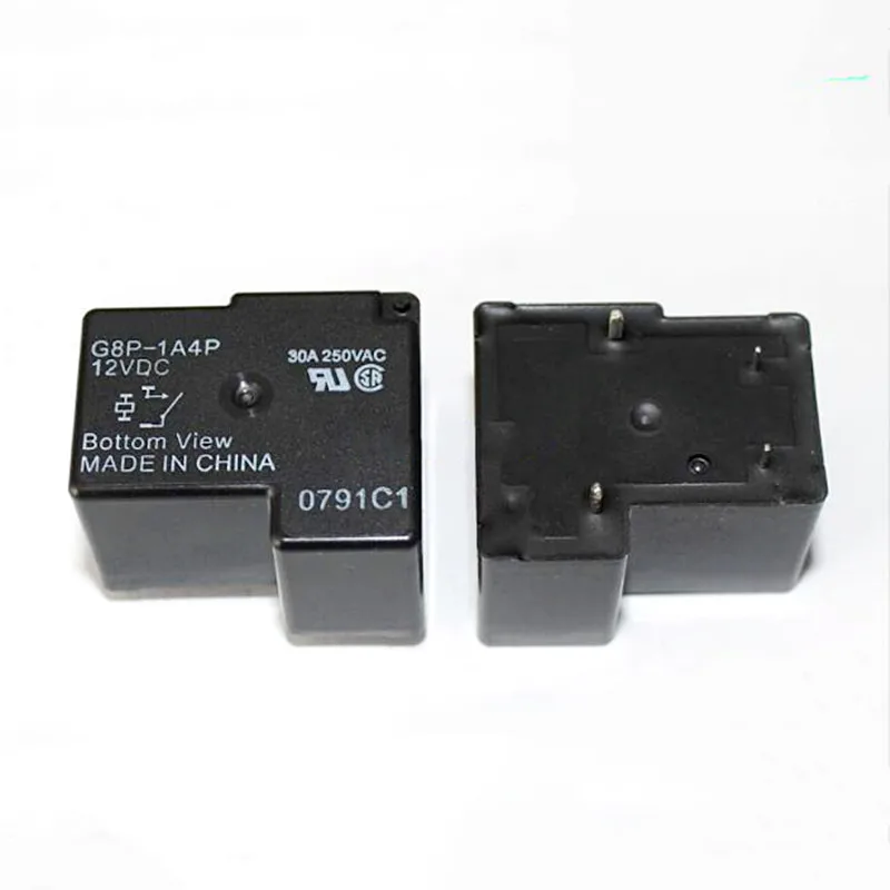 HOT NEW  G8P-1A4P 12VDC G8P-1A4P-12VDC G8P1A4P 12VDC DC12V 12V relay 30A 250VAC DIP4