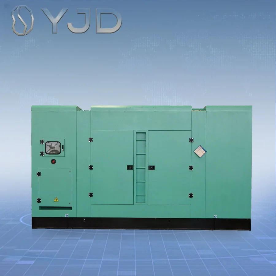 Cumm-Ins Super Silent 125Kva 100Kw 24V DC Electric Start Water Cooled Diesel Generator Set 50 Hz for Household/Industrial Use