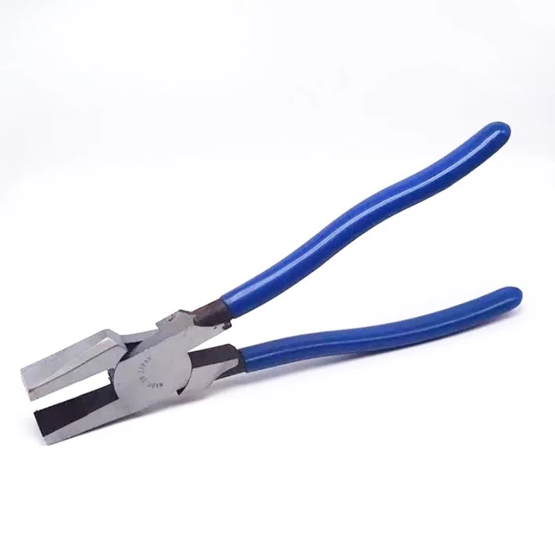 12'' Professional Glass Tile Nippers for 8-19mm Glass, Mending Breaking Cut Running Pliers