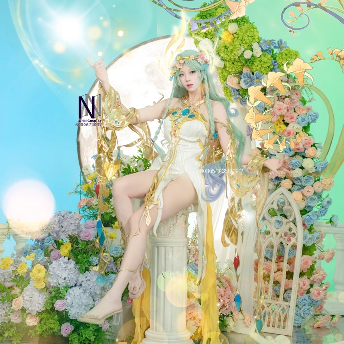 

Костюм для косплея по игре Honor of Kings: Платье «Цветущие цветы» для персонажа Диао Чан, наряд для ролевых игр для женщин, взрослых, для Comic Con