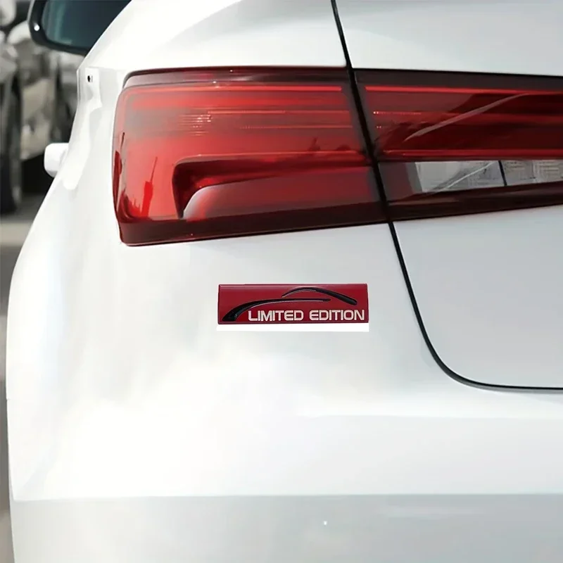 1 قطعة ملصق سيارة معدني إبداعي ، كروم طبعة محدودة شارة ملصق لتويوتا لكزس نيسان لشروليه هيونداي كيا أودي #5