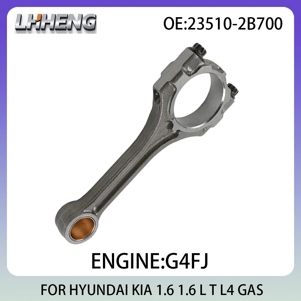 

1PCS Connecting Con Rod New Set For HYUNDAI ELANTRA i30 KONA KIA CEED OPTIMA PROCEED 23510-2B700 1.6L 1.6 L T L4 GAS G4FJ 12-23