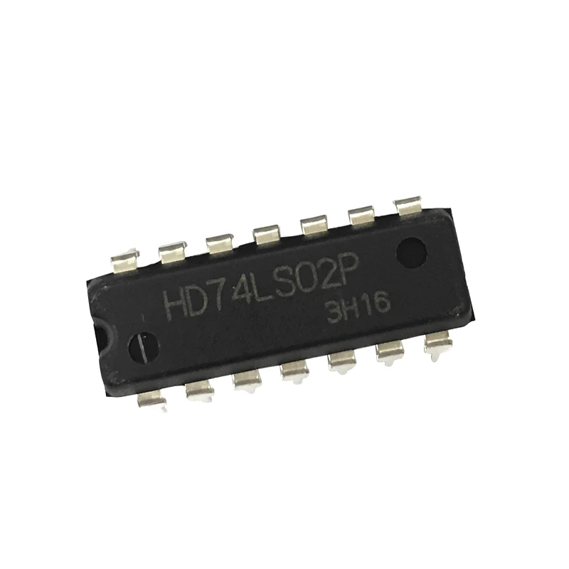 Hd74ls02p LS Series, QUAD 2-Input NOR Gate, Pdip14, 6.30 X 19.20 Mm, 2.54 MM Pitch, Plastic, Dip-14 New Original In Stock