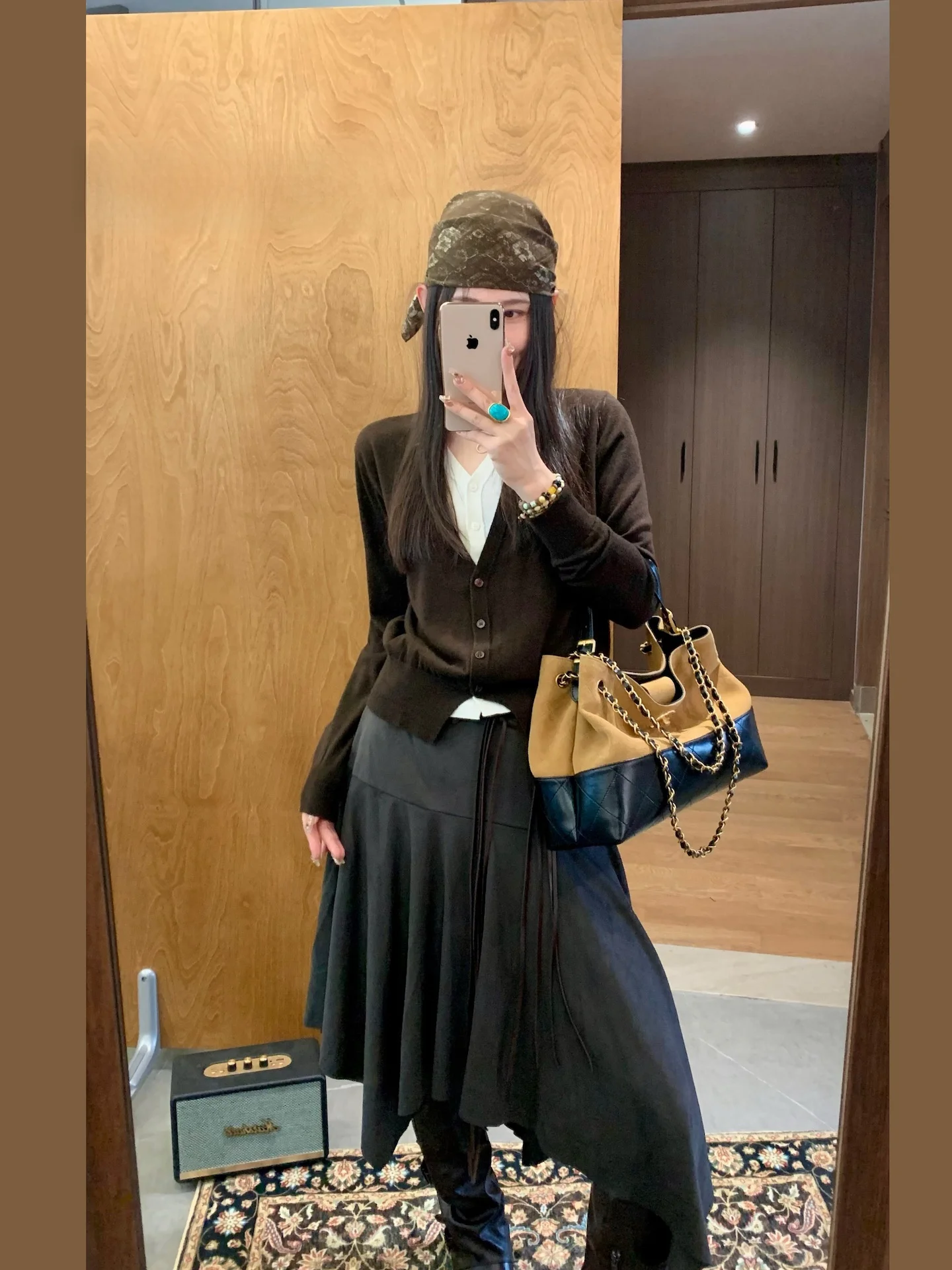 

Женский вязаный кардиган Moizj Camere с V-образным вырезом, свободный крой, универсальный, для многослойных образов, повседневный, мягкий, из смесового полиэстера, с длинными рукавами