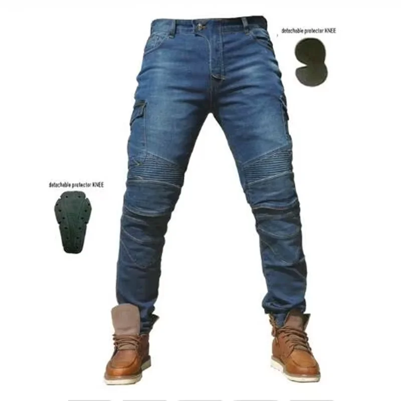 

НОВЫЕ брюки B06, мужские мотоциклетные брюки на четыре сезона, джинсы для верховой езды, небьющиеся мотоциклетные брюки, гоночные брюки