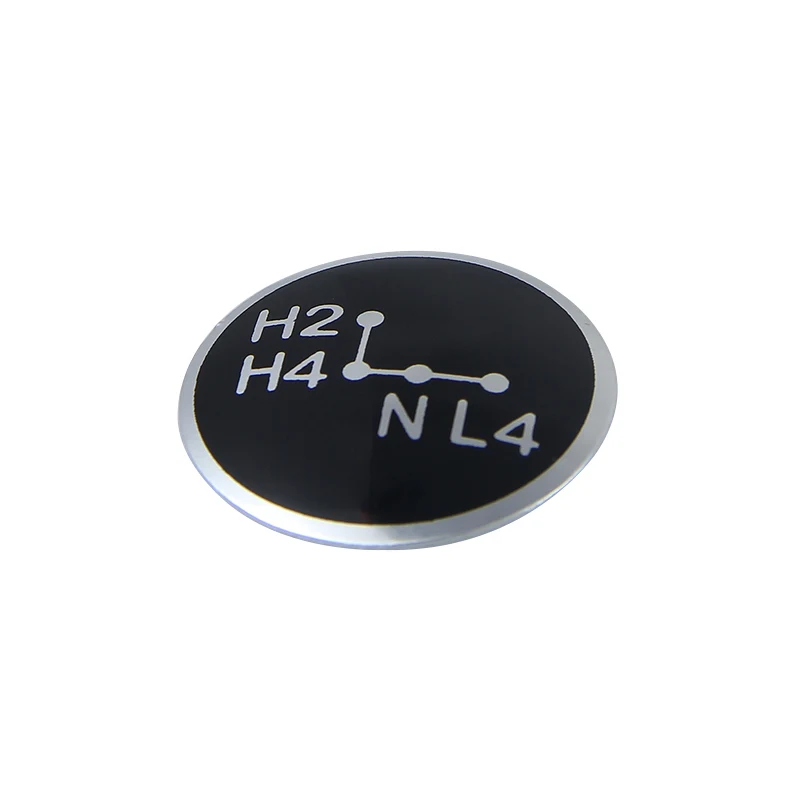 4-Speed Gear Shift Emblem Plate For Toyota Land Cruiser FJ40 / FJ45 / BJ40