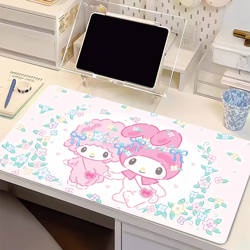 

Mouse Pad My Melody 90x40cm Lockedge Gaming Accessories Computer Game Keyboard Mouse Mat Desk E-sports Players Mousepad For Gift