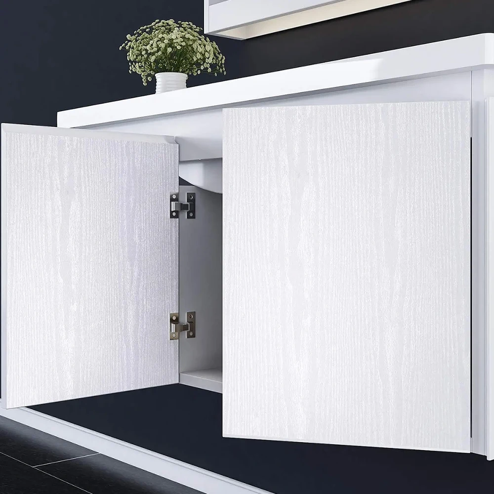 55cm Wide Wood Sticker for Furniture Wallpaper PVC Wallstickers DIY Walls Waterproof Door Kitchen Wardrobe Cabinet Decor Film