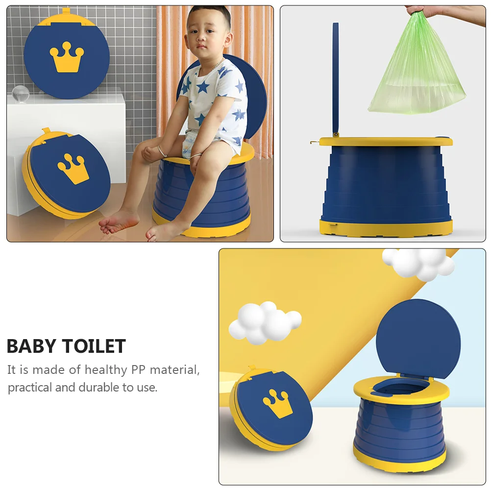 

Portable Foldable Baby Travel Toilet Healthy PP Material High Load Capacity Easy Storage Environmental