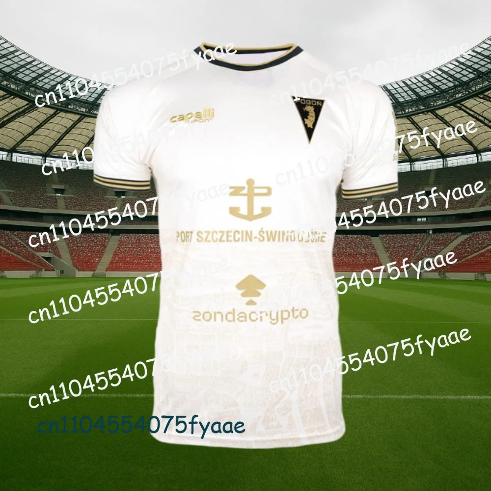 25-26 جديد البولندية لكرة القدم الرجال كرة القدم جيرسي بولندا التجفيف السريع Pogoц Szczecin جيرسي كيت الرجال Polska كرة القدم طفل جيرسي أطقم