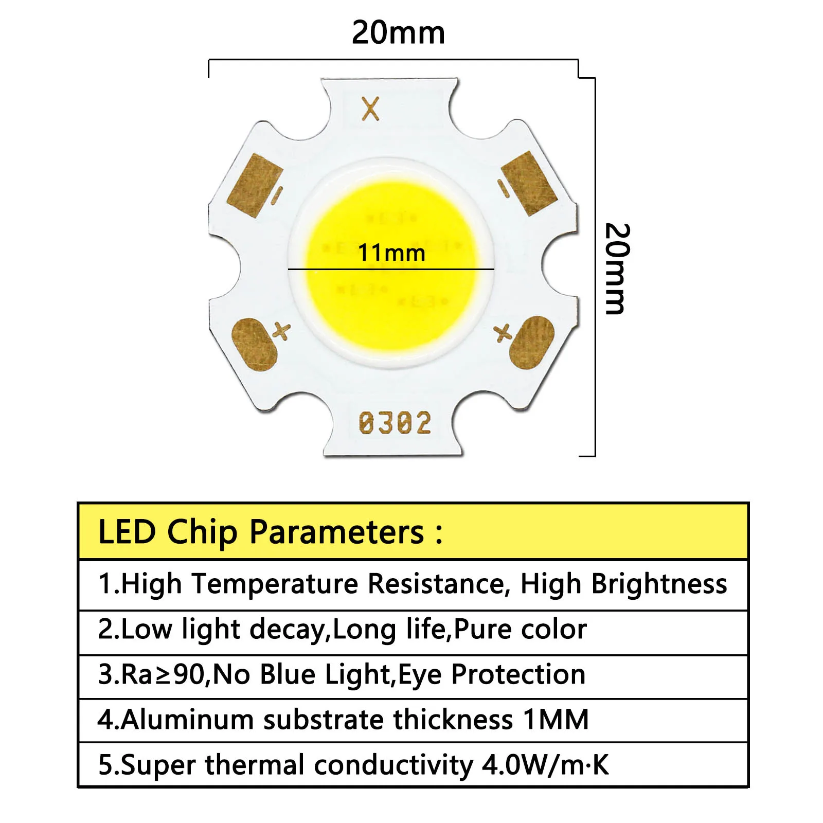 3W 5W 7W 10W High Lumen Bridgelux Chip LED Isolated On Board Driver LED Bulb Set AC110-220V For LED Spotlight Track Light DIY