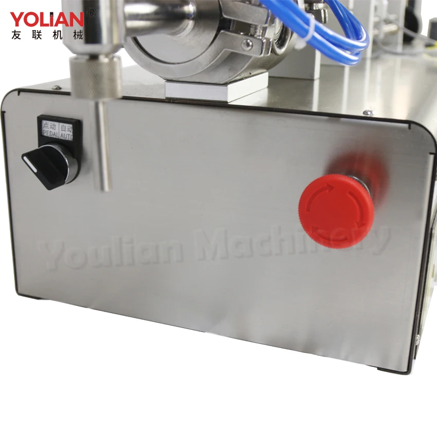 G1WGD-C 10-140ML Pneumatic Cosmetic Ice Cream Filler High Viscosity Liquid Sauce Tomato Paste Honey Oil Bottling Filling Machine