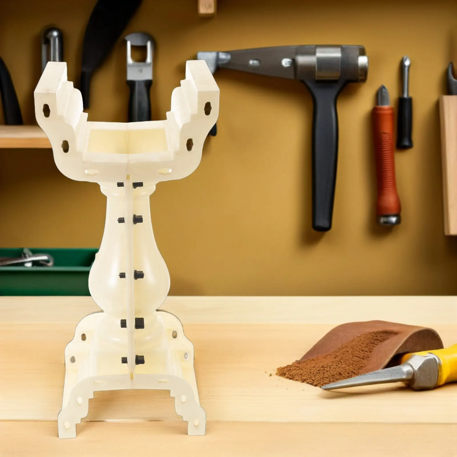 

Roman Column Mold 23.19x7.86x7.86in for DIY Balustrade Garden Fence Decoration Concrete Mould Outdoor Landscaping European Style