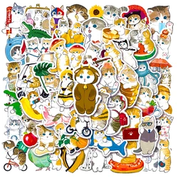 10/30/50PCS Cute Cartoon Cats Stickers Toys Kawaii Animal Decal Gift DIY Phone Laptop Bike Scrapbook Suitcase Waterproof Sticker