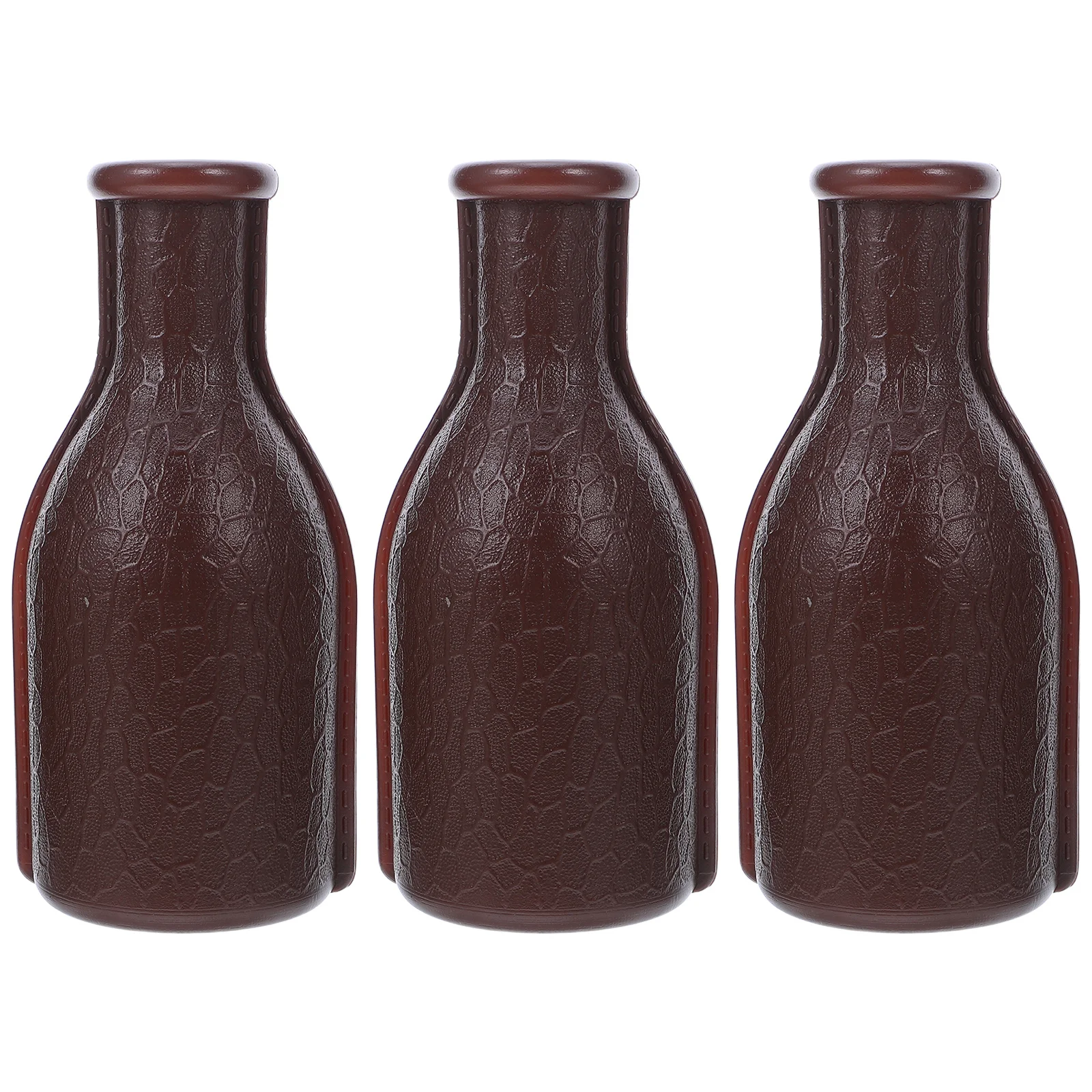 

3Pcs Billiard Bottle Portable Shaking Holder for Game Entertainment Prevents Loss Damage Stylish Decorative Accessory
