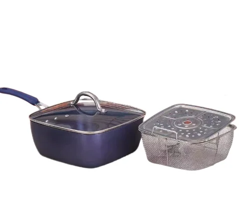 

Pan Kitchen Aluminum Gift Pot Set Non-Stick Wok Soup Pot