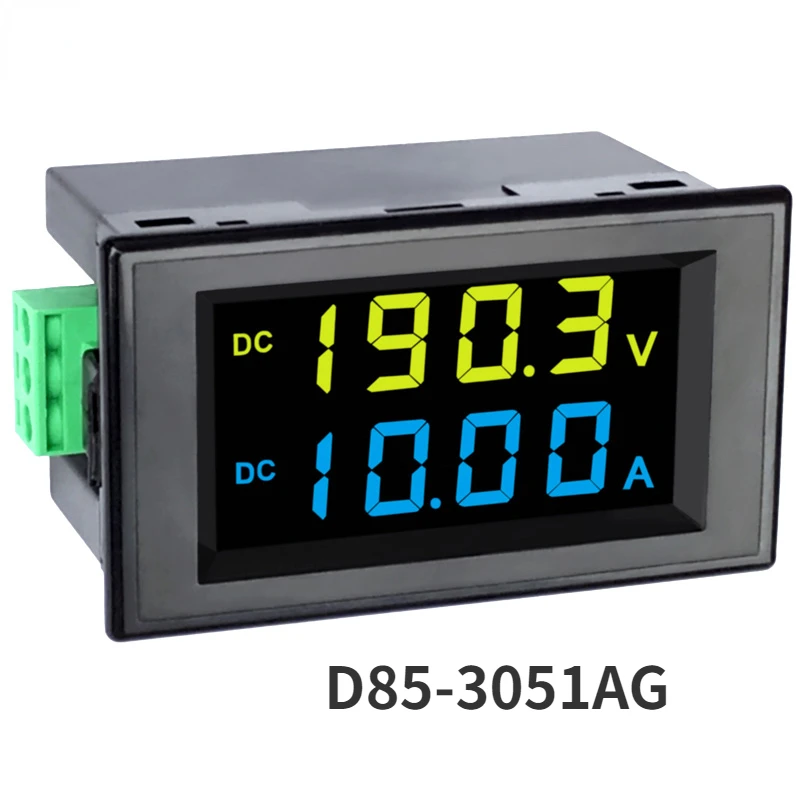 

DC voltage and current meter dual display digital display head LCD digital display D85-3051AG LCD high-definition liquid crystal