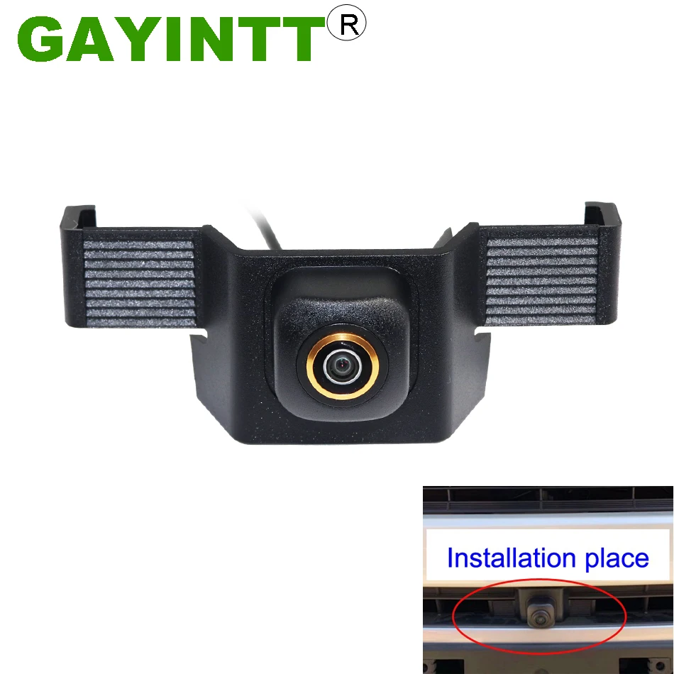 

GAYINTT 170° 720P Night Vision Car Front View Camera For Toyota Highlander 2018 2019 2020 Vehicle HD Camera