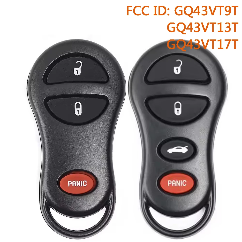 

Пульт дистанционного управления DIYKEY GQ43VT9T GQ43VT13T GQ43VT17T для Jeep Grand Cherokee, Chrysler Voyager, Concorde, Dodge Ram, 315 МГц