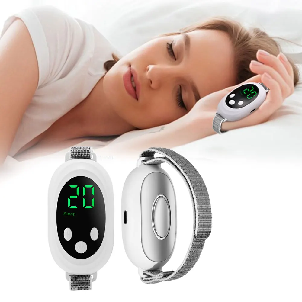 

EMS Handheld Sleep Aid Device 20 Gears Digital Screen Relieve Insomnia Nerves Instrument Electric Health Care Aid Tools Sleeping