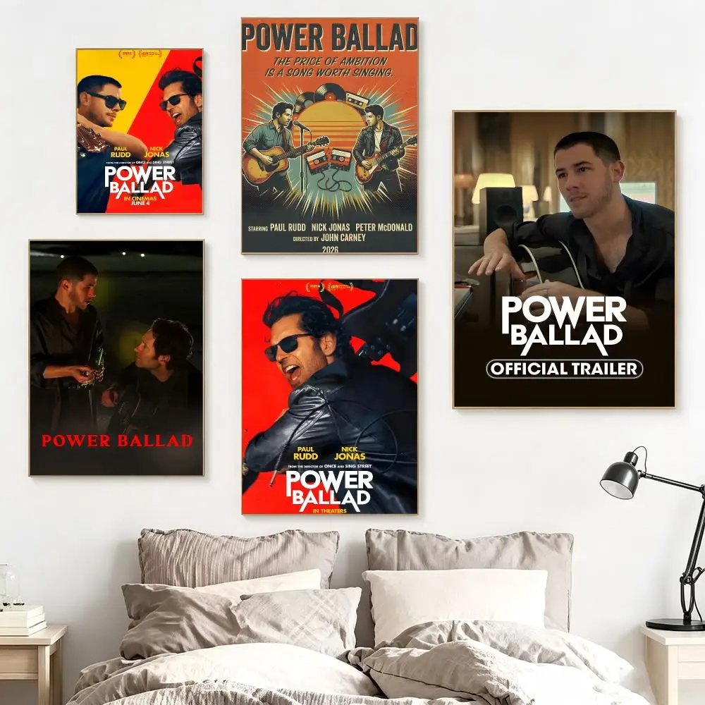 Band P-Power Ballad Poster impermeable para el hogar sala de estar dormitorio bar decoracion estetica