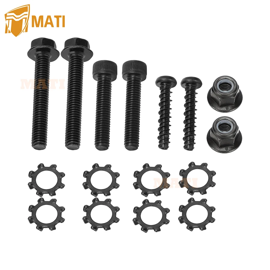 Handguards & Mount Brackets Kit Compatible with Polaris Sportsman 1000 850 800 570 550 500 450 400 Scrambler 850 1000 2889341