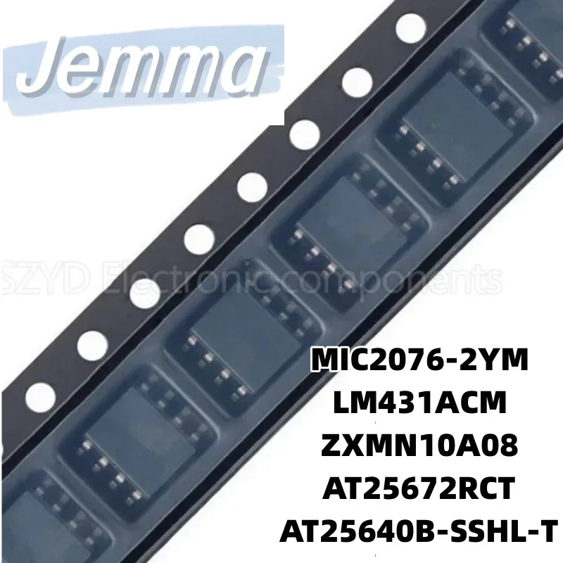 

1 шт. Φ LM431ACM ZXMN10A08 AT25672RCT SOP8-MIC2076-2YM