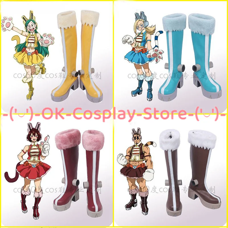 Anime Cosplay Sapatos, Adereços De Carnaval De Halloween, Custom Made, Pixie Toral, Bob Mandalay Ragdoll