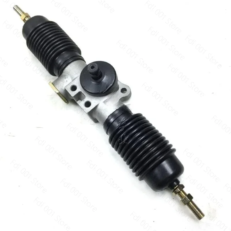 DIY Go‑Kart Four Wheel Steering Rack Pinion Box 42CM 1.75 Circle Metal Accessory for ATV Karting Build