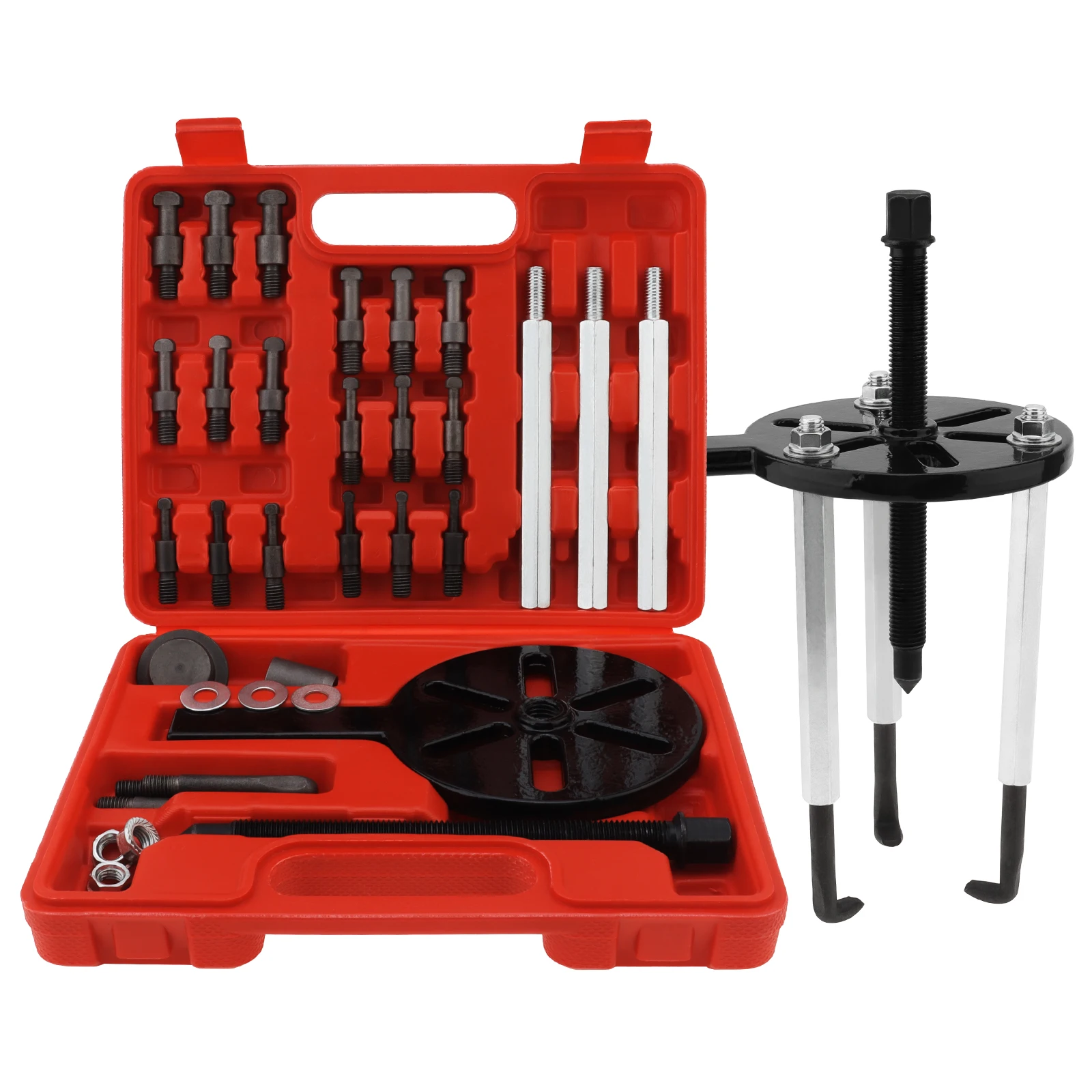 21 in 1 3 Jaws Bearing Puller Set Fit for DL1/DL2/DL3/DL4/DL5/DL6 Mechanical Reaper Bearing with Box, Puller Removal Tool Set